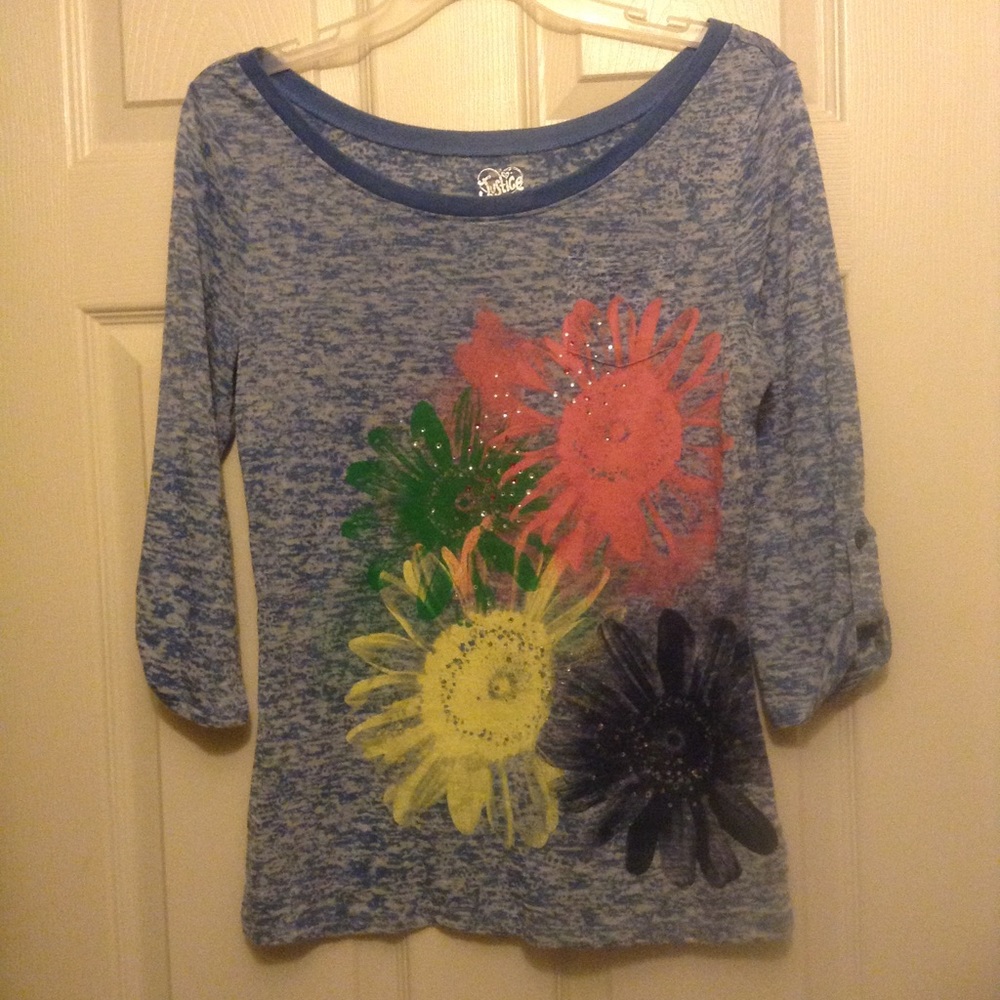 🌺Justice flower top - Picture 2 of 8
